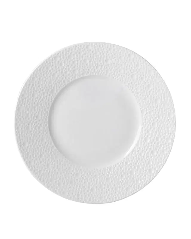Ecume White Dinner Plate Ecume White Dinner Plate