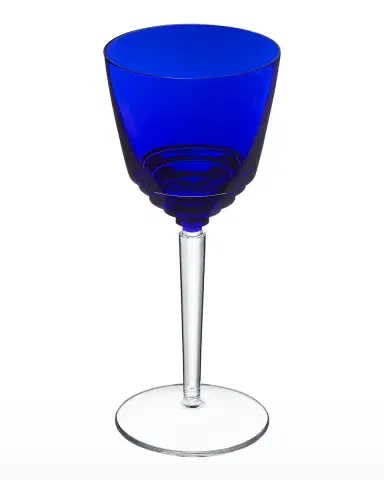 Saint Louis Crystal Oxymore Dark-Blue Hock Glass | Thumbnail 3 Saint Louis Crystal Oxymore Dark-Blue Hock Glass | Thumbnail 3