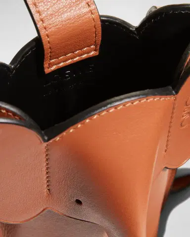 Loewe Elephant Pocket in Leather with Strap | Thumbnail 3 Loewe Elephant Pocket in Leather with Strap | Thumbnail 3