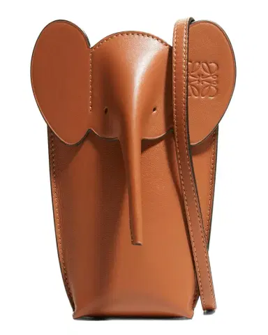 Loewe Elephant Pocket in Leather with Strap | Thumbnail 1 Loewe Elephant Pocket in Leather with Strap | Thumbnail 1