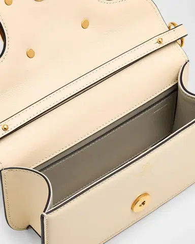 Valentino Garavani Loco Small VLOGO Calfskin Shoulder Bag | Thumbnail 4 Valentino Garavani Loco Small VLOGO Calfskin Shoulder Bag | Thumbnail 4
