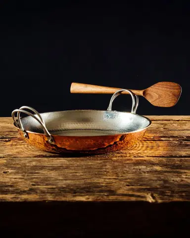 Sertodo Copper Copper Paella Pan, 8"Dia. | Thumbnail 2 Sertodo Copper Copper Paella Pan, 8"Dia. | Thumbnail 2