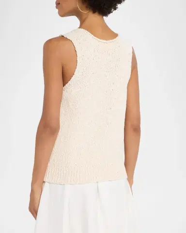 RÓHE Sleeveless Knit Top | Thumbnail 3 RÓHE Sleeveless Knit Top | Thumbnail 3