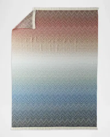 Missoni Home Ciro Wool Throw, 51.2" x 75" | Thumbnail 3 Missoni Home Ciro Wool Throw, 51.2" x 75" | Thumbnail 3