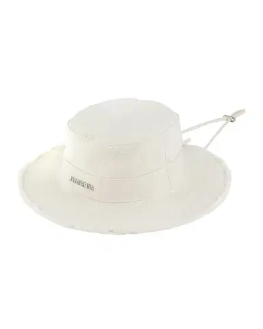 Jacquemus Le Bob Artichaut Cotton Drawstring Bucket Hat | Thumbnail 1 Jacquemus Le Bob Artichaut Cotton Drawstring Bucket Hat | Thumbnail 1