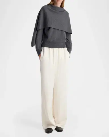 RÓHE Draped Cape Sweater | Thumbnail 2 RÓHE Draped Cape Sweater | Thumbnail 2