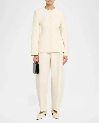 RÓHE Boucle Shaped Blazer | Thumbnail 2 RÓHE Boucle Shaped Blazer | Thumbnail 2