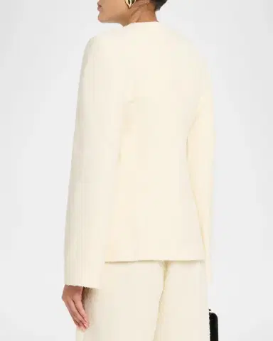 RÓHE Boucle Shaped Blazer | Thumbnail 3 RÓHE Boucle Shaped Blazer | Thumbnail 3