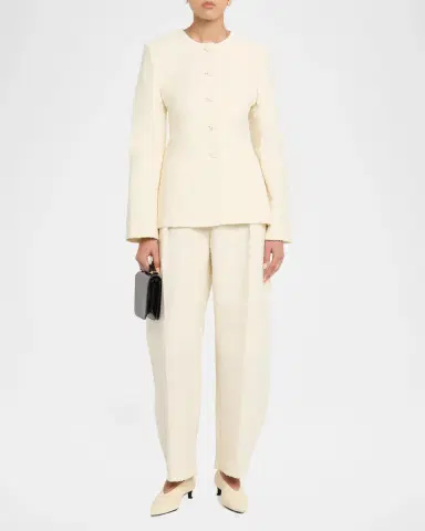 RÓHE Puck Sculptual Boucle Pants | Thumbnail 2 RÓHE Puck Sculptual Boucle Pants | Thumbnail 2