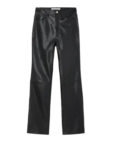 RÓHE High-Waist Leather Straight-Leg Pants | Thumbnail 1 RÓHE High-Waist Leather Straight-Leg Pants | Thumbnail 1