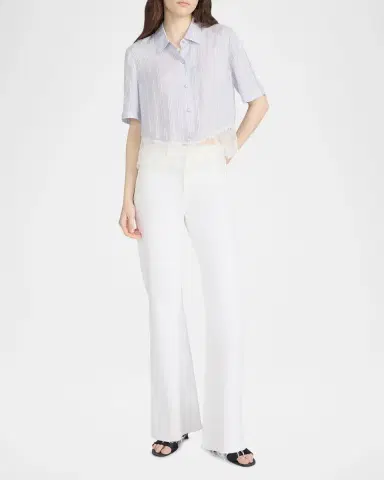 Frame The Stripe Lace Shirt | Thumbnail 2 Frame The Stripe Lace Shirt | Thumbnail 2