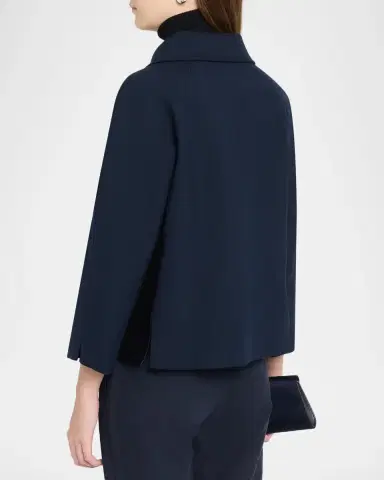 Dice Kayek Embellished Wool Twill Boxy Shirt Jacket | Thumbnail 3 Dice Kayek Embellished Wool Twill Boxy Shirt Jacket | Thumbnail 3
