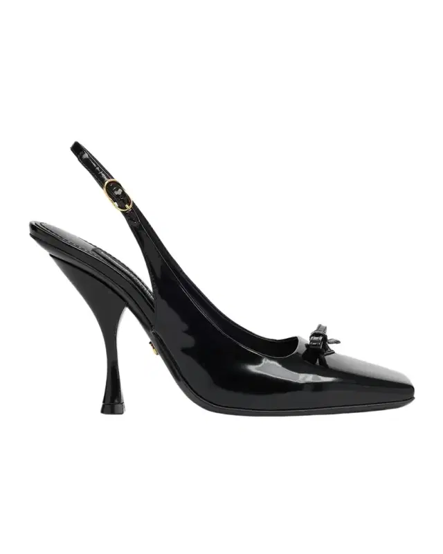 105mm Patent Leather Slingback Pumps 105mm Patent Leather Slingback Pumps