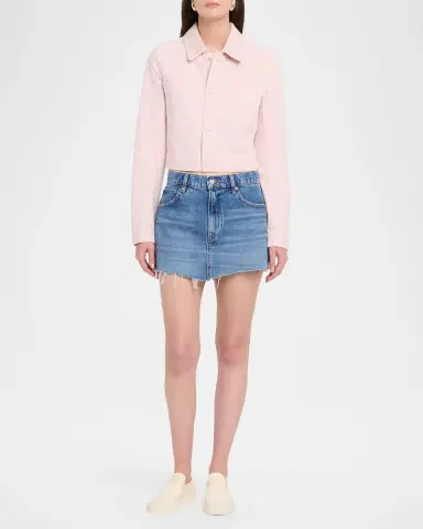 Frame The Small Denim Jacket | Thumbnail 2 Frame The Small Denim Jacket | Thumbnail 2