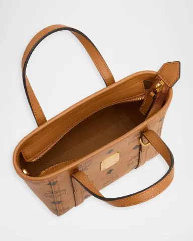 MCM Toni Visetos Shopper Tote Bag | Thumbnail 9 MCM Toni Visetos Shopper Tote Bag | Thumbnail 9