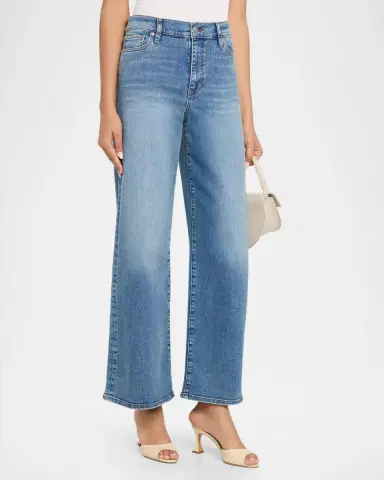 Frame Le Slim Palazzo Jeans | Thumbnail 4 Frame Le Slim Palazzo Jeans | Thumbnail 4
