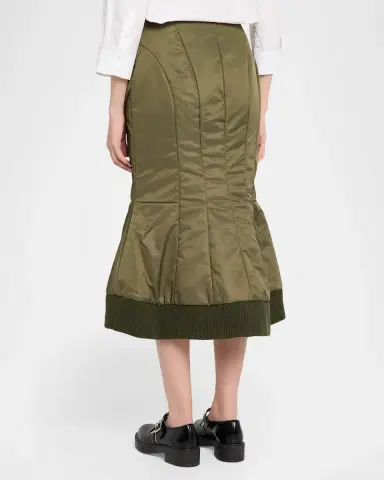 Simone Rocha Padded Sculpt Midi Bomber Skirt | Thumbnail 3 Simone Rocha Padded Sculpt Midi Bomber Skirt | Thumbnail 3