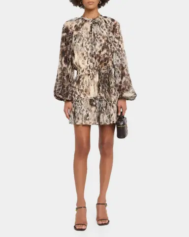 Ramy Brook Vivi Snake-Printed Mini Dress | Thumbnail 2 Ramy Brook Vivi Snake-Printed Mini Dress | Thumbnail 2