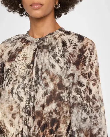 Ramy Brook Vivi Snake-Printed Mini Dress | Thumbnail 5 Ramy Brook Vivi Snake-Printed Mini Dress | Thumbnail 5