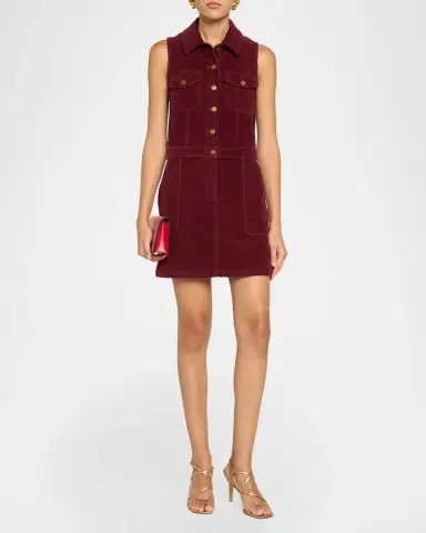 Ramy Brook Peyton Stretch-Cotton Corduroy Mini Shirtdress | Thumbnail 2 Ramy Brook Peyton Stretch-Cotton Corduroy Mini Shirtdress | Thumbnail 2