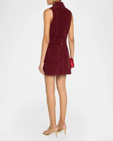 Ramy Brook Peyton Stretch-Cotton Corduroy Mini Shirtdress | Thumbnail 3 Ramy Brook Peyton Stretch-Cotton Corduroy Mini Shirtdress | Thumbnail 3
