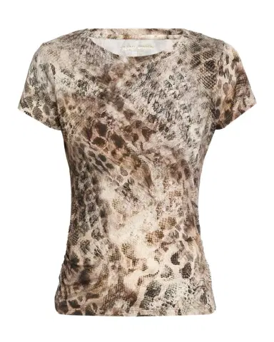 Ramy Brook Kate Python T-Shirt | Thumbnail 1 Ramy Brook Kate Python T-Shirt | Thumbnail 1