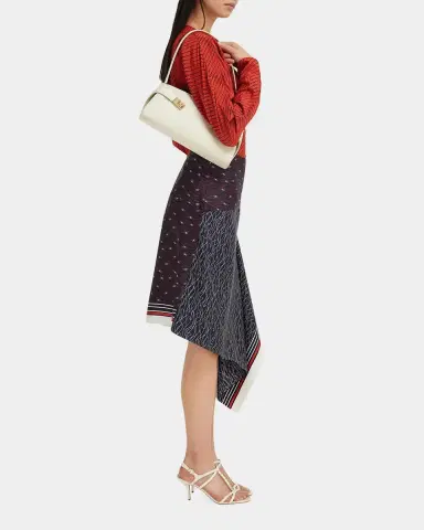 Ferragamo East-West Hug Leather Shoulder Bag | Thumbnail 5 Ferragamo East-West Hug Leather Shoulder Bag | Thumbnail 5