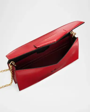 Givenchy Antigona Box Leather Wallet on Chain | Thumbnail 4 Givenchy Antigona Box Leather Wallet on Chain | Thumbnail 4