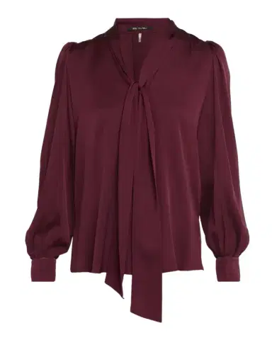 Kobi Halperin Selena Stretch-Silk Tieneck Blouse | Thumbnail 1 Kobi Halperin Selena Stretch-Silk Tieneck Blouse | Thumbnail 1