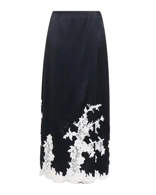 Dominique Satin Midi Skirt Dominique Satin Midi Skirt