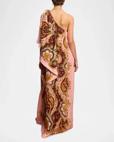 ALÉMAIS Porter Asymmetric Maxi Dress | Thumbnail 3 ALÉMAIS Porter Asymmetric Maxi Dress | Thumbnail 3
