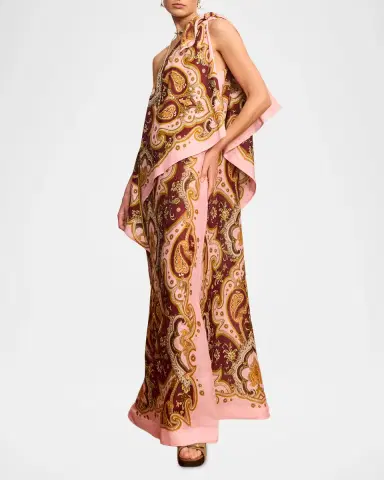 ALÉMAIS Porter Asymmetric Maxi Dress | Thumbnail 4 ALÉMAIS Porter Asymmetric Maxi Dress | Thumbnail 4
