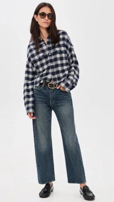 Denimist Cropped Work Shirt | Thumbnail 5 Denimist Cropped Work Shirt | Thumbnail 5