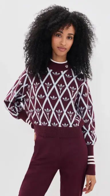 Adidas Golf Originals Trefoil Turtleneck | Thumbnail 2 Adidas Golf Originals Trefoil Turtleneck | Thumbnail 2