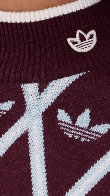 Adidas Golf Originals Trefoil Turtleneck | Thumbnail 6 Adidas Golf Originals Trefoil Turtleneck | Thumbnail 6