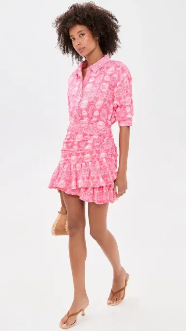 Coniglio Palm Beach Mini Ruffle Power Coverup Pareo | Thumbnail 5 Coniglio Palm Beach Mini Ruffle Power Coverup Pareo | Thumbnail 5