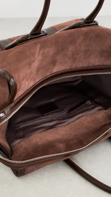 Marc Jacobs Babe City Tote In Suede | Thumbnail 6 Marc Jacobs Babe City Tote In Suede | Thumbnail 6