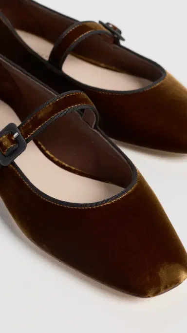 Loeffler Randall Ginger Velvet Mary Jane Flats | Thumbnail 6 Loeffler Randall Ginger Velvet Mary Jane Flats | Thumbnail 6