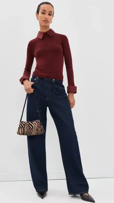 Alice + Olivia Porla Collared Sweater | Thumbnail 5 Alice + Olivia Porla Collared Sweater | Thumbnail 5