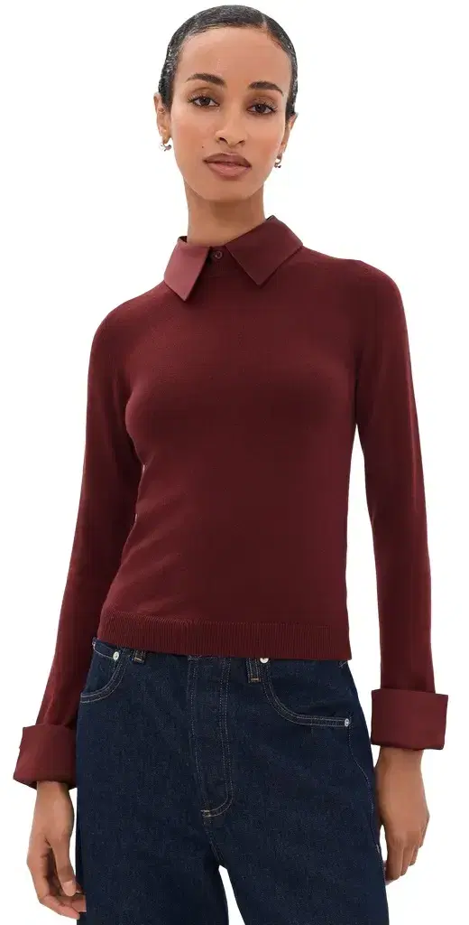 Porla Collared Sweater Porla Collared Sweater