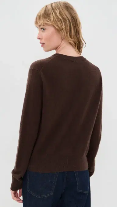 White + Warren Cashmere Crew Pullover | Thumbnail 3 White + Warren Cashmere Crew Pullover | Thumbnail 3