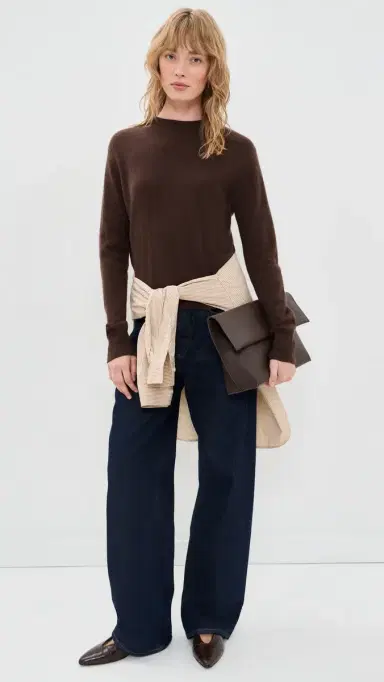 White + Warren Cashmere Crew Pullover | Thumbnail 5 White + Warren Cashmere Crew Pullover | Thumbnail 5