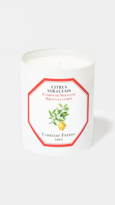 Carriere Freres Siracusa Lemon Candle No Color | Thumbnail 6 Carriere Freres Siracusa Lemon Candle No Color | Thumbnail 6