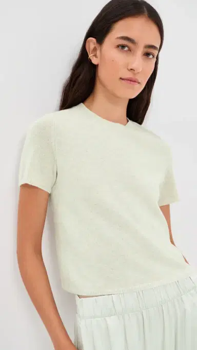Sablyn Charleston Relaxed Crew Cashmere Tee | Thumbnail 2 Sablyn Charleston Relaxed Crew Cashmere Tee | Thumbnail 2