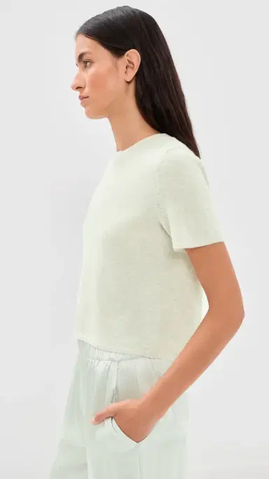 Sablyn Charleston Relaxed Crew Cashmere Tee | Thumbnail 4 Sablyn Charleston Relaxed Crew Cashmere Tee | Thumbnail 4