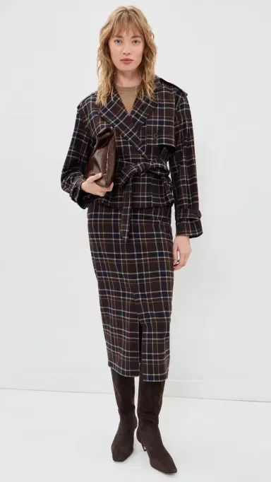 Favorite Daughter The Cropped Charles Trench Coat | Thumbnail 5 Favorite Daughter The Cropped Charles Trench Coat | Thumbnail 5