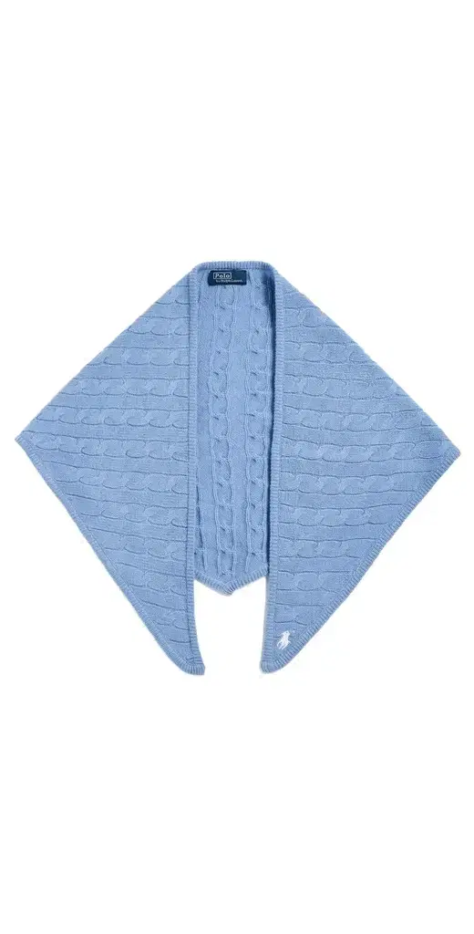 Cable Triangle Scarf Cable Triangle Scarf