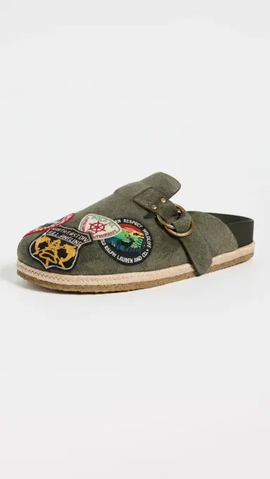 Polo Ralph Lauren Turbach Patch Clogs | Thumbnail 2 Polo Ralph Lauren Turbach Patch Clogs | Thumbnail 2
