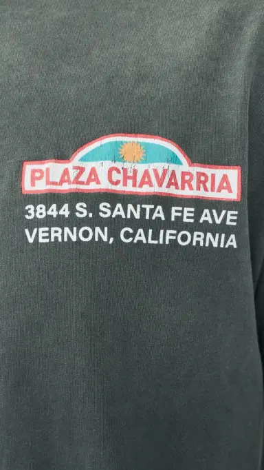 Willy Chavarria Plaza Chavarria Easy Tee | Thumbnail 6 Willy Chavarria Plaza Chavarria Easy Tee | Thumbnail 6