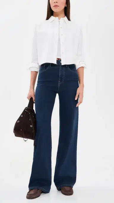WARP + WEFT The Californian Slim Wide Leg Jeans | Thumbnail 5 WARP + WEFT The Californian Slim Wide Leg Jeans | Thumbnail 5